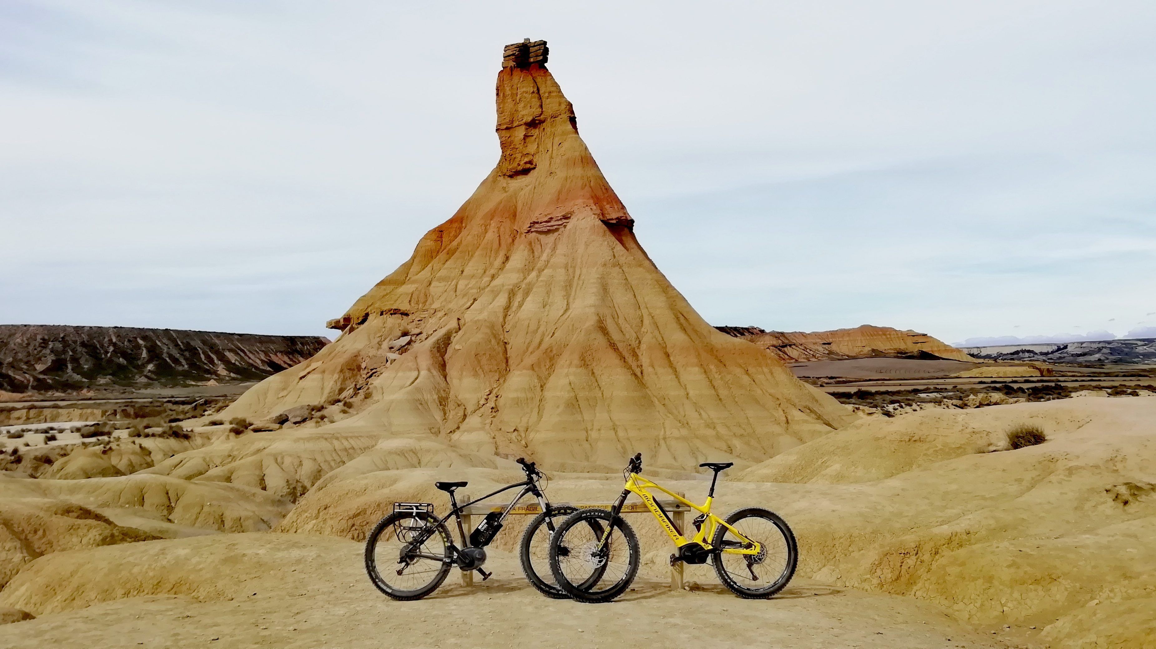 Bardenas Reales - Vuelta al Polígono de Tiro Ruta BTT 3 en 360º y VR