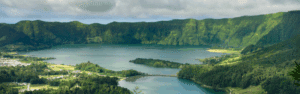 Azores paisaje verde
